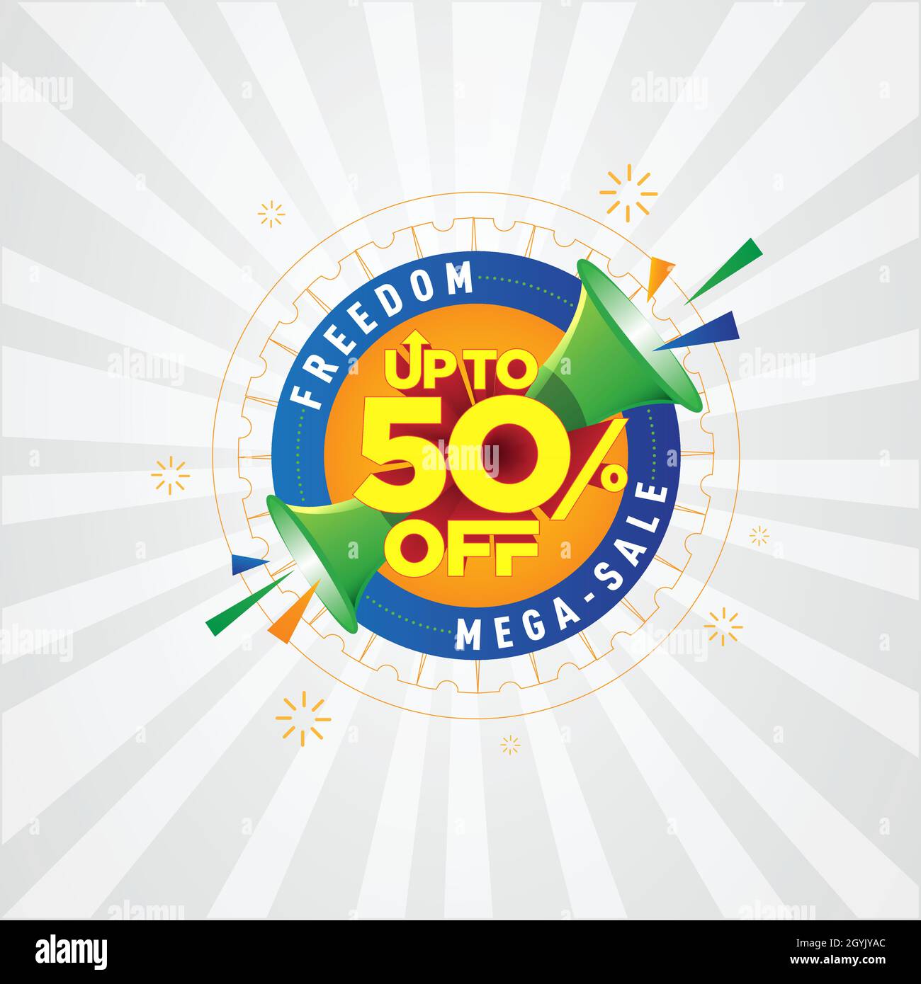 Indian flag label vector design hi-res stock photography and images - Alamy