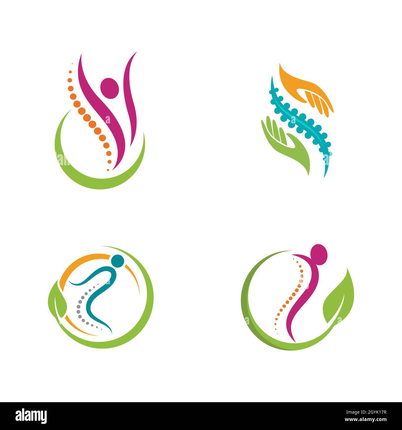 chiropractic symbol Vector icon design illustration Template Stock Intended For Chiropractic Travel Card Template