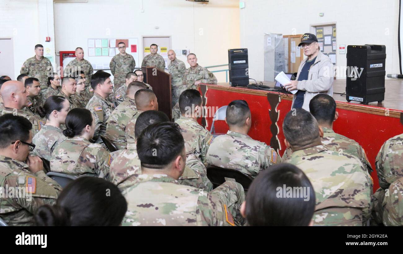 U.S. Army and Korean War Veteran Lester Probst, formerly of the 224th