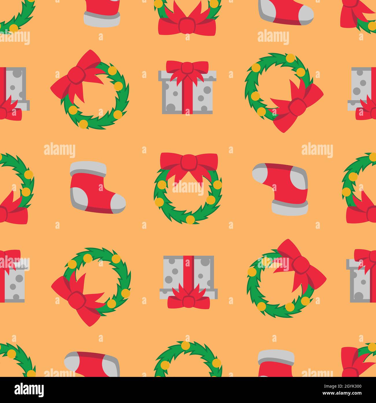 Pattern design template related to Holiday, Christmas celebration Stock Vector