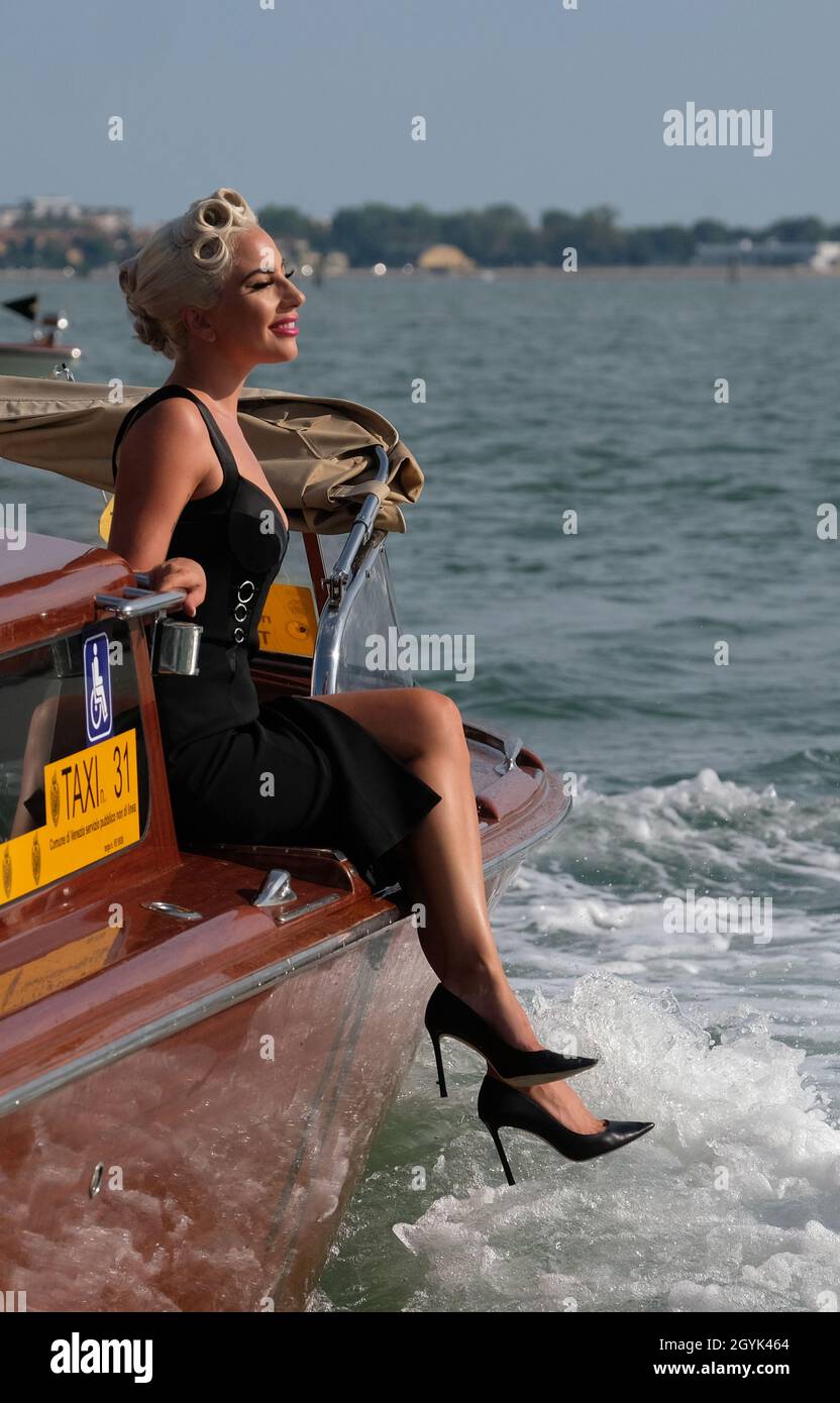 Lady Gaga is seen during the 75th Venice Film Festival on August 30, 2018 in Venice, Italy.(MvS) Stock Photo