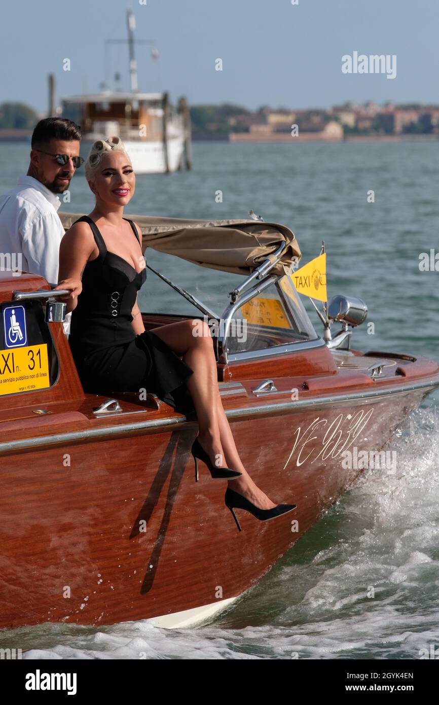 Lady Gaga is seen during the 75th Venice Film Festival on August 30, 2018 in Venice, Italy.(MvS) Stock Photo