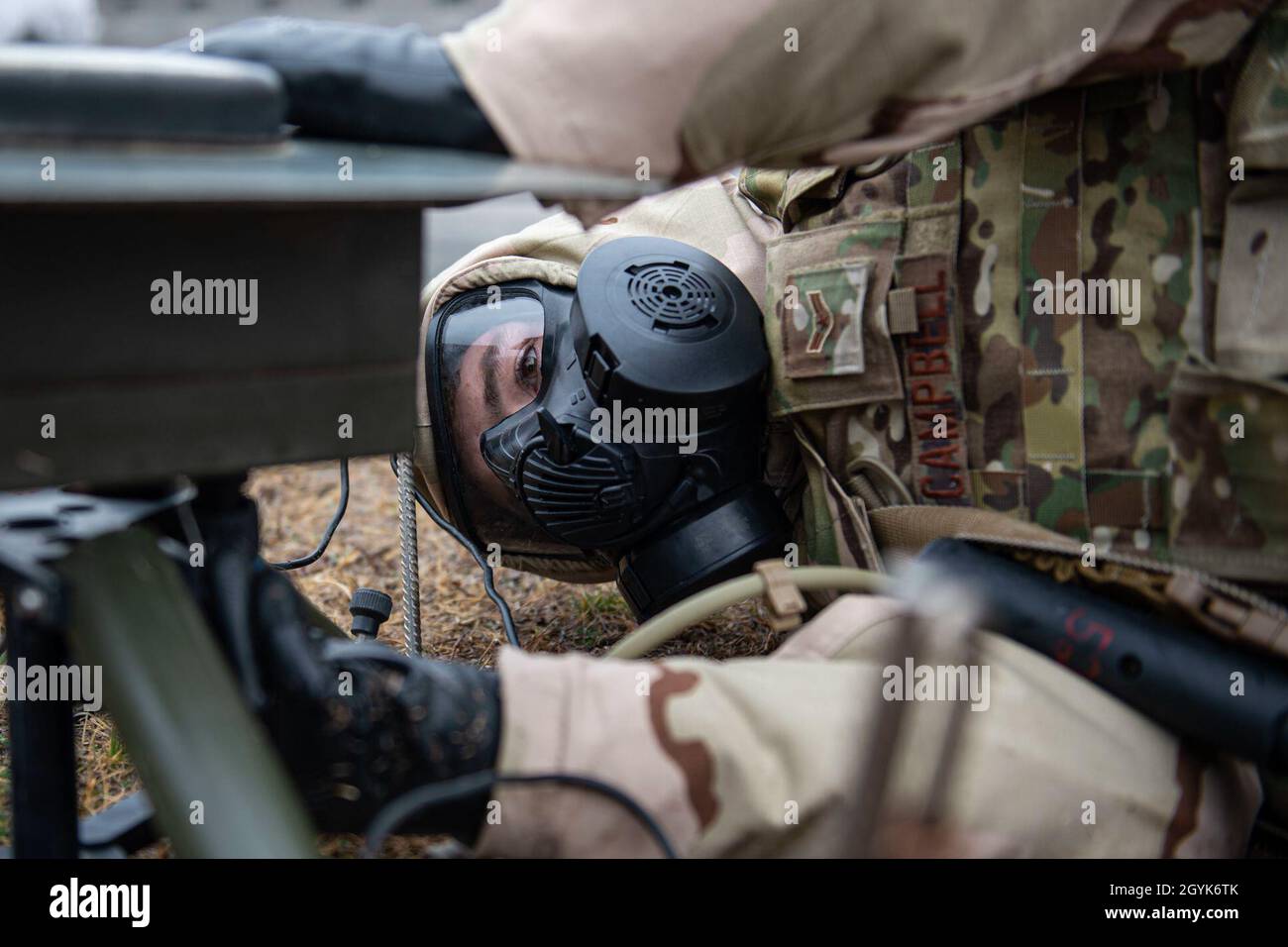 Airman 1st Class Michael Campbell, 3d Weather Squadron staff weather