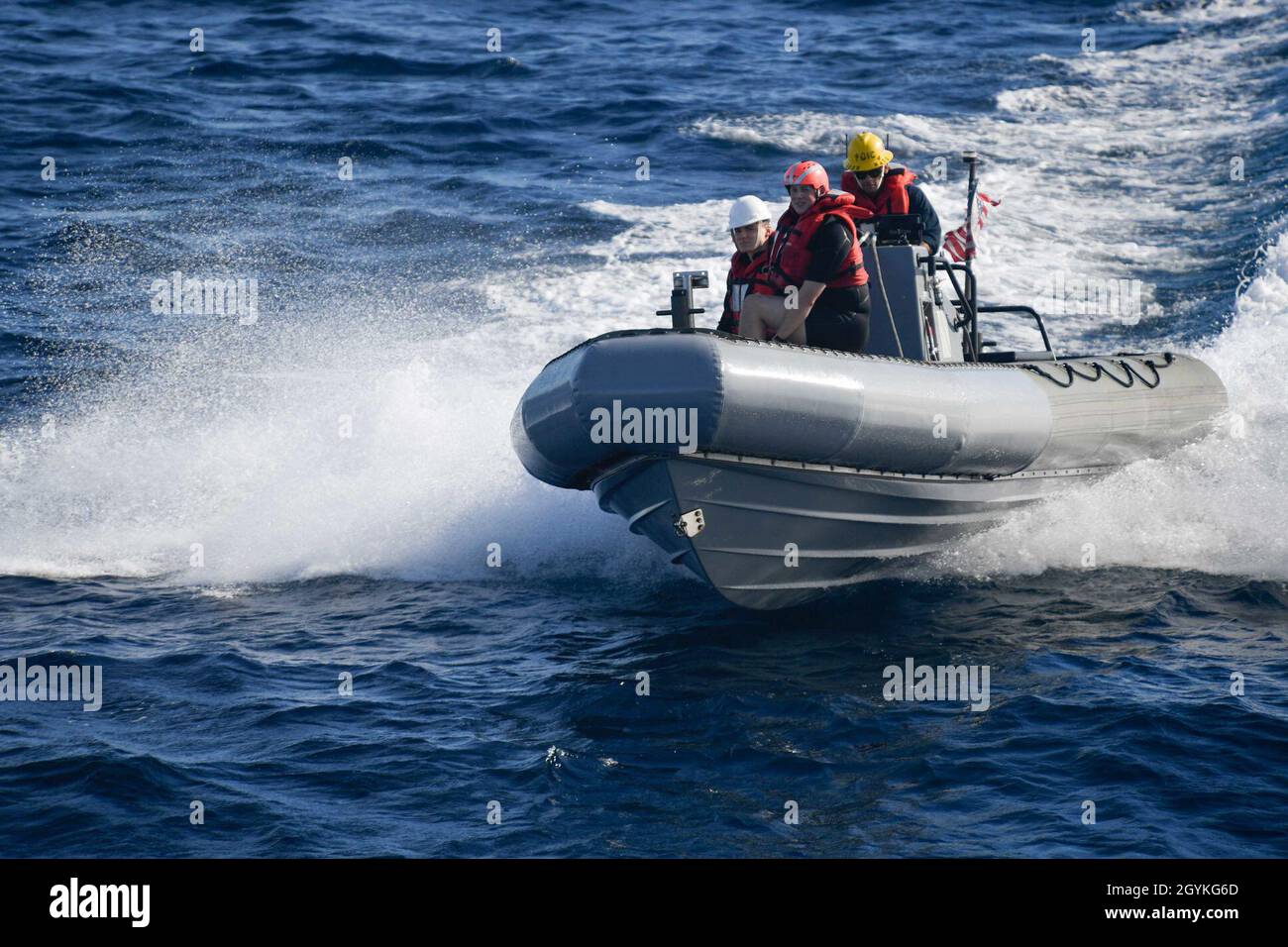 PACIFIC OCEAN (Jan. 18, 2020) Sailors assigned to the Arleigh Burke ...