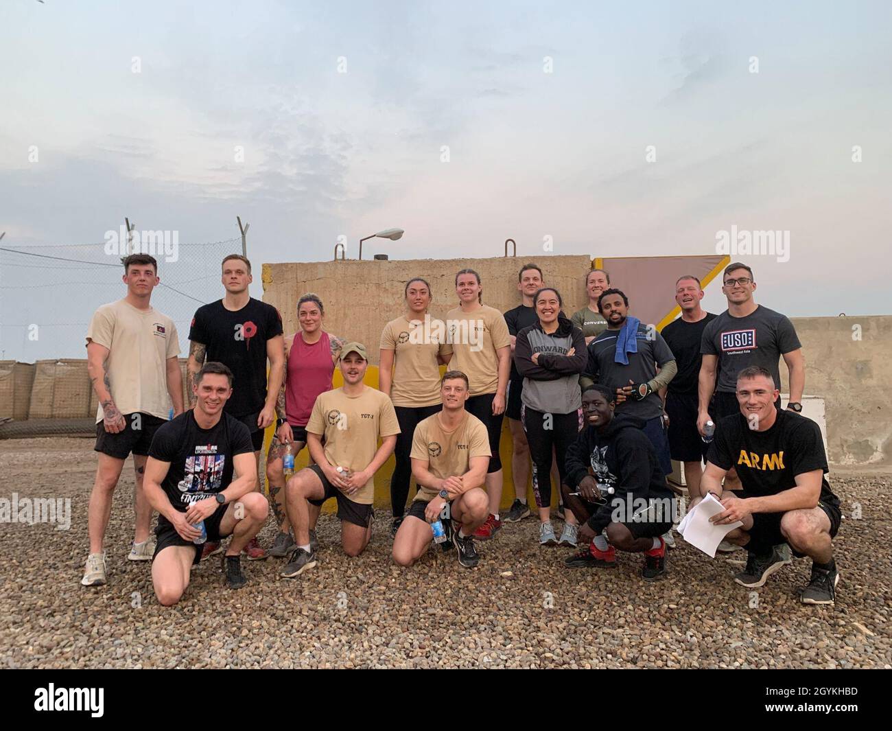 Members of the Combined Joint Task Force for Operation Inherent Resolve ...