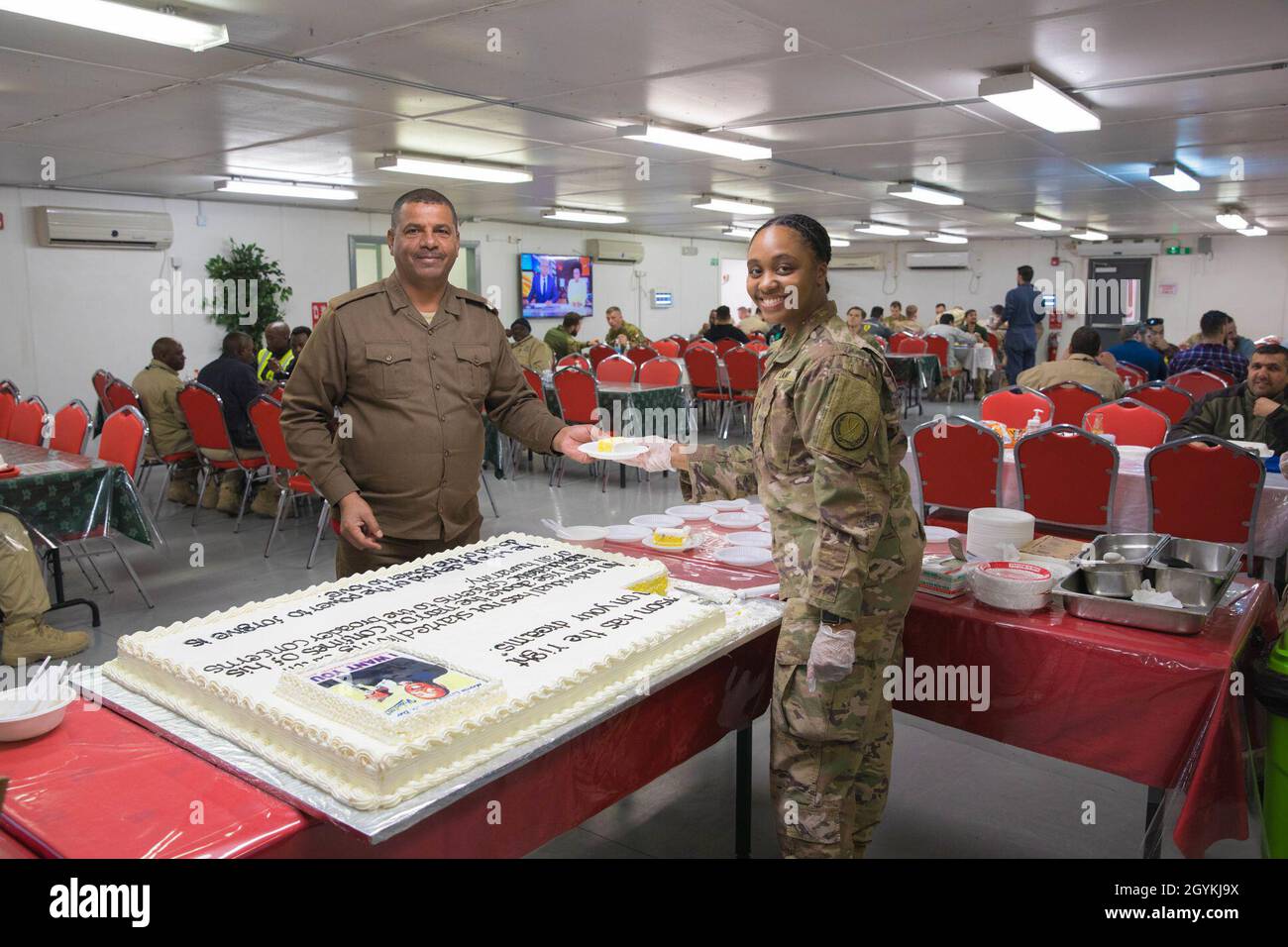 U.S. Army 1st Lt. Bethany Deneal, executive officer Combined Joint Task