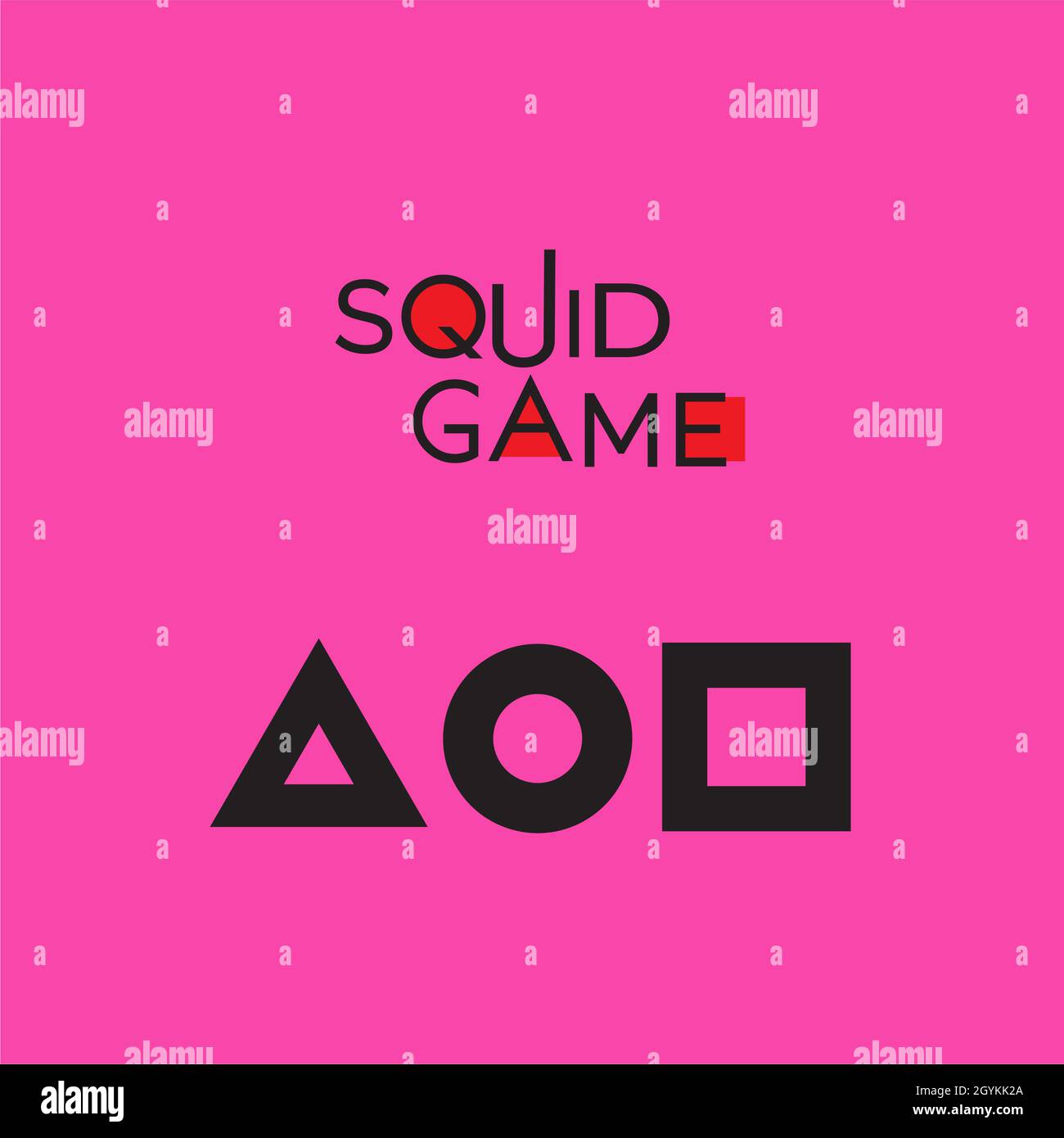 Game symbol squid Squid Game