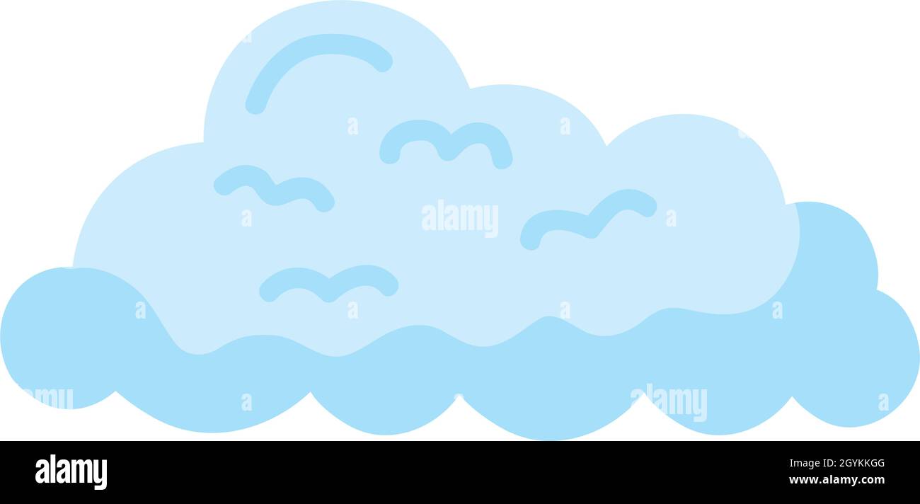 cloud sky heavenly isolated icon Stock Vector Image & Art - Alamy