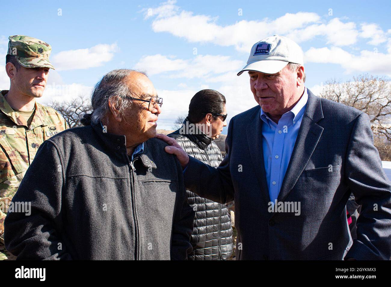 Albuquerque, N.M. R.D. James, assistant secretary of the Army for