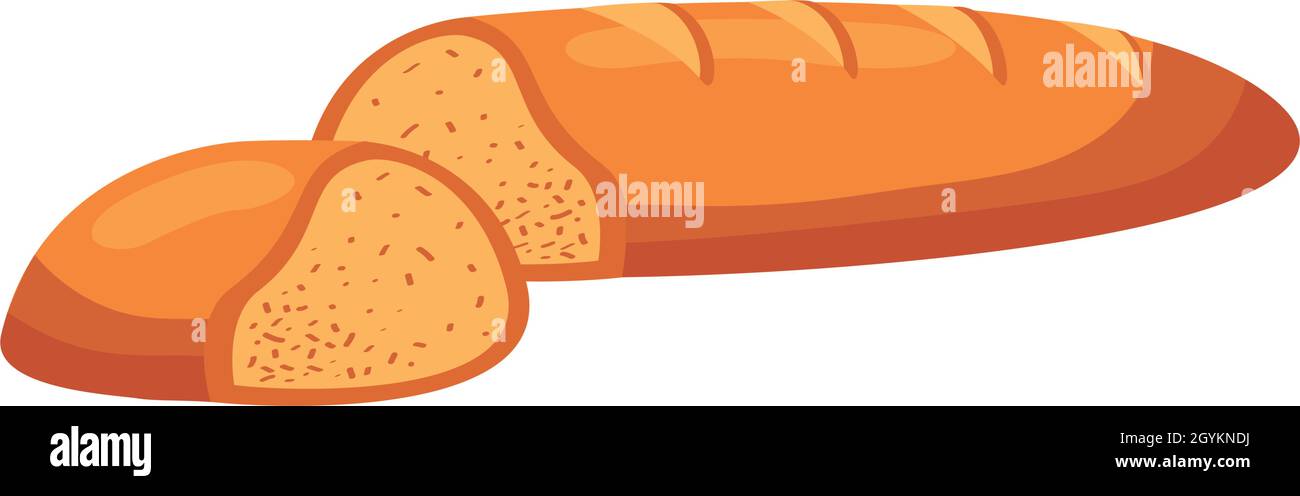 bread pastry bakery product icon Stock Vector Image & Art - Alamy
