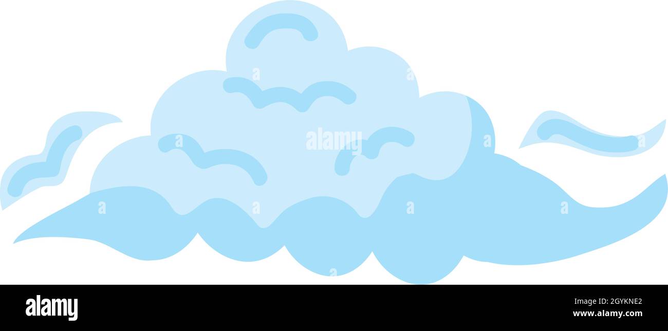 cloud sky figure isolated icon Stock Vector Image & Art - Alamy