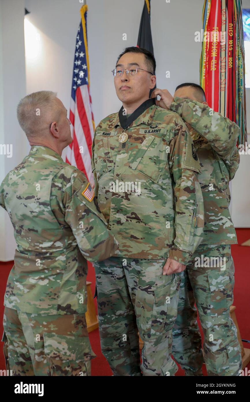 Maj. Gen. Thomas L. Solhjem, U.S. Army Chief of Chaplains, awards ...