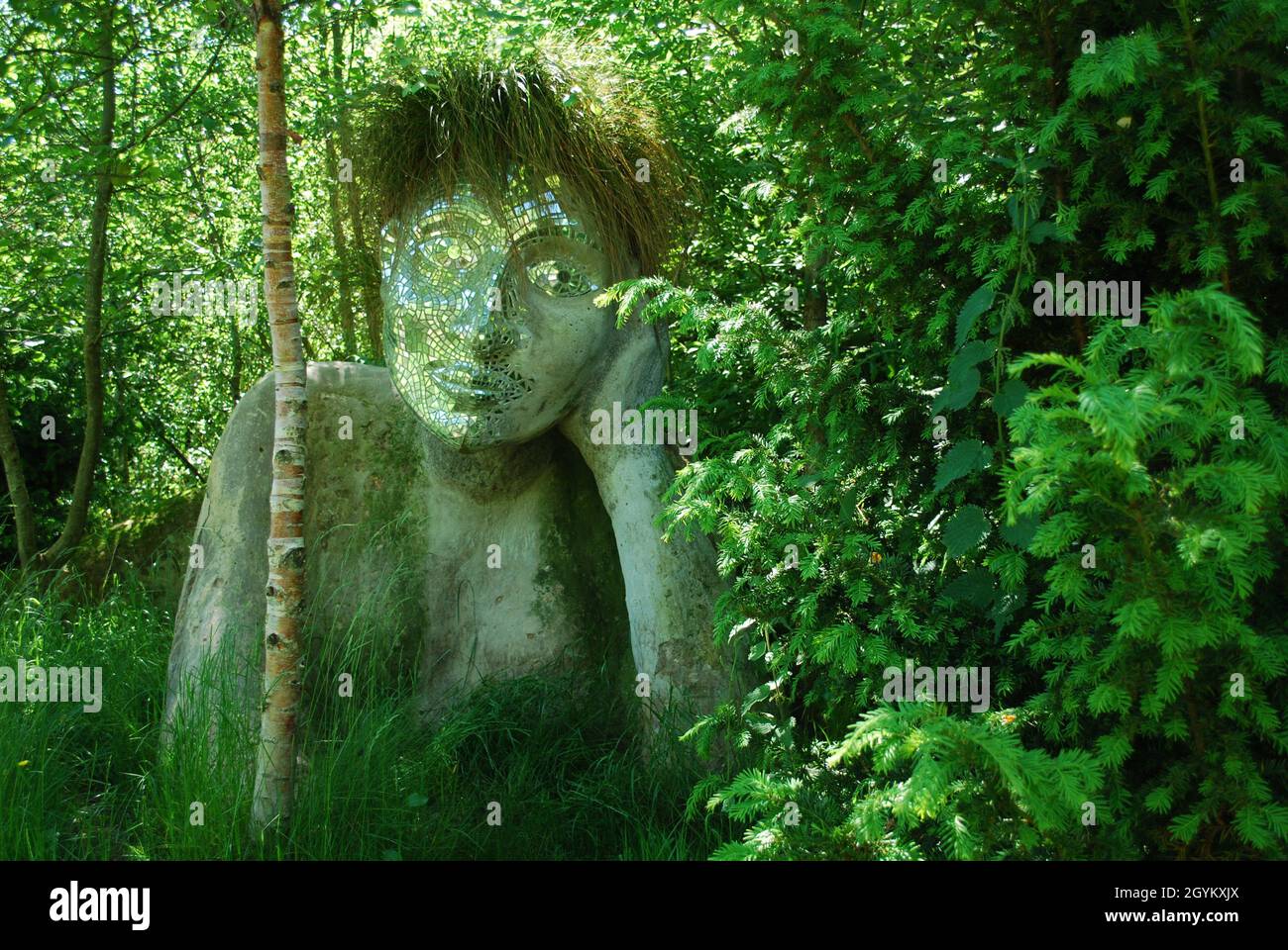 At Eden Project in Cornwall you can find the beautiful living sculpture