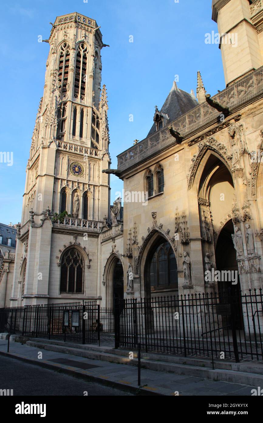 saintgermain l'auxerrois church in paris (france Stock Photo Alamy