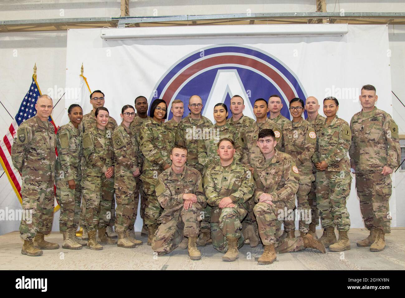 Command Sgt. Maj. Ronald Hassler, senior enlisted advisor, 103rd ...