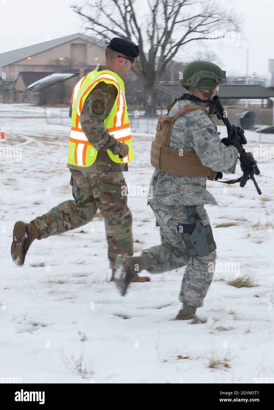 Staff Sgt. Brad Schlegel, 55th Security Forces Squadron range safety