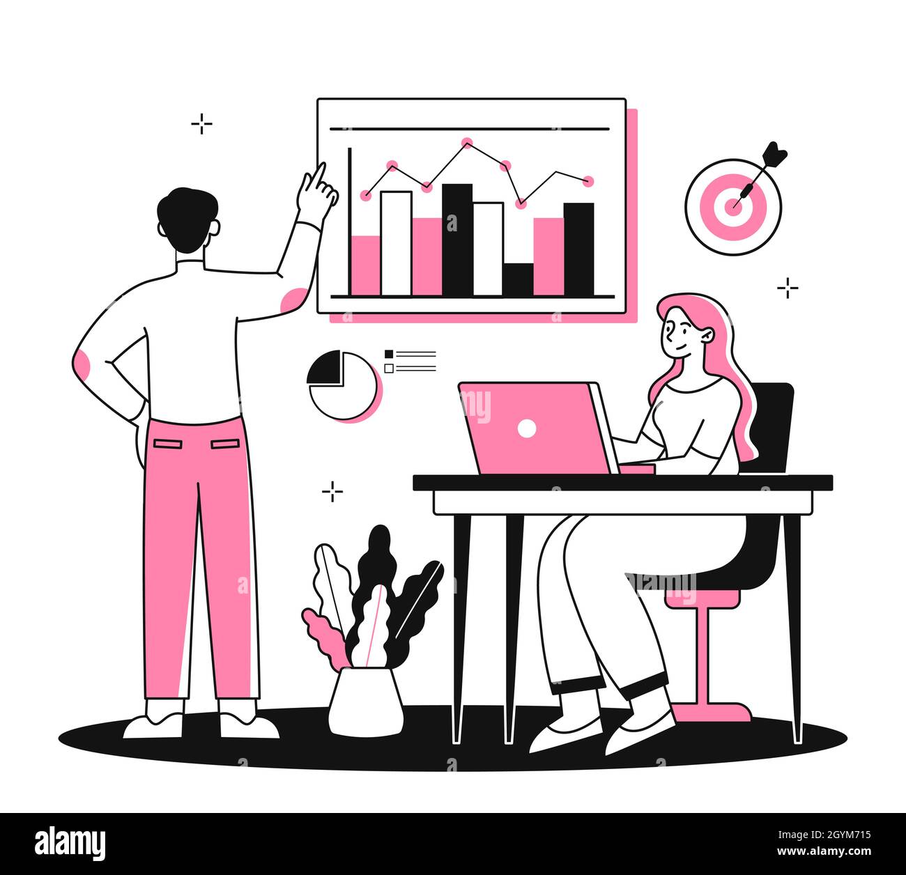 Data analytics concept Stock Vector Image & Art - Alamy