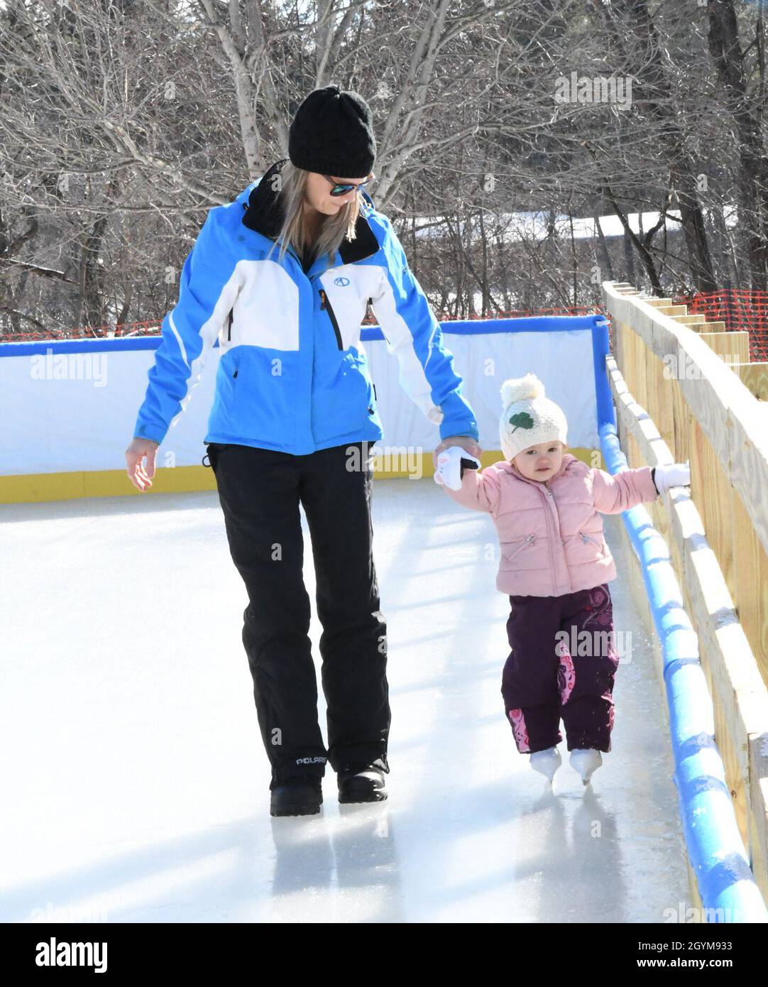 For a good halfhour, Amanda Neutkens and her daughter Felicity, 2 ½