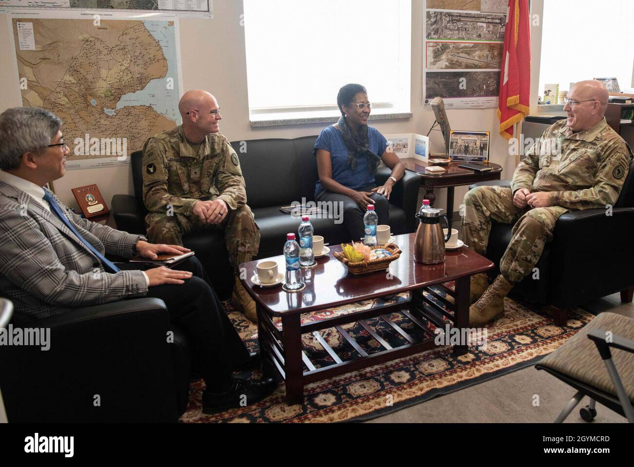 U.S. Army Maj. Gen. Michael D. Turello, commanding general of Combined ...