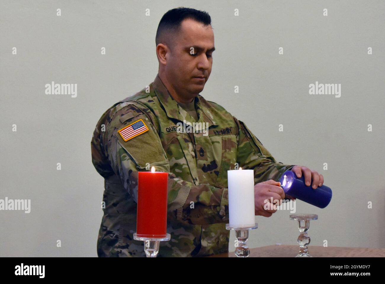 U.S. Army Sgt. 1st Class Eduardo Quezada, Public Health Command Europe