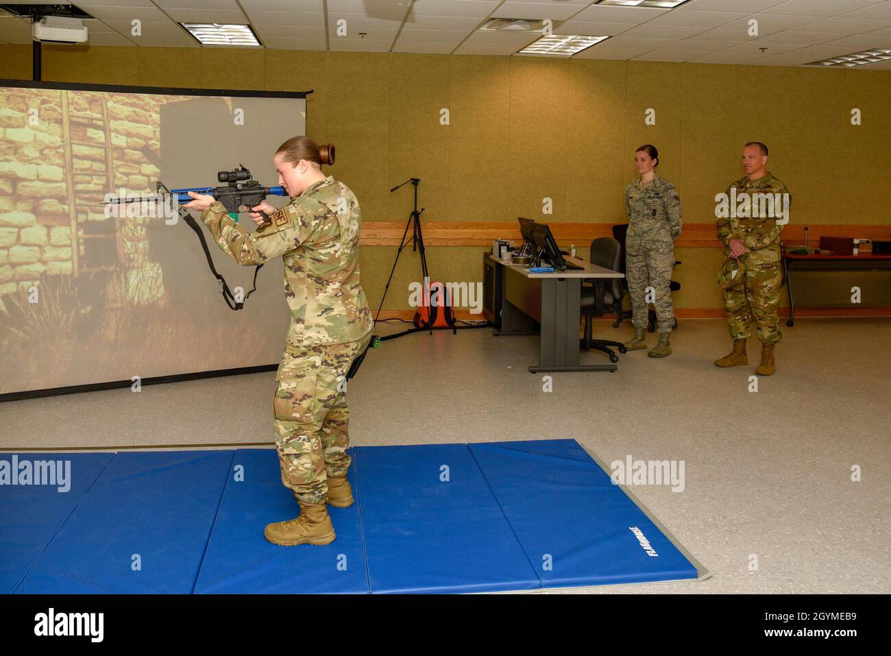 U.S. Air Force Major Gen. Scott L. Pleus, Pacific Air Forces Director ...