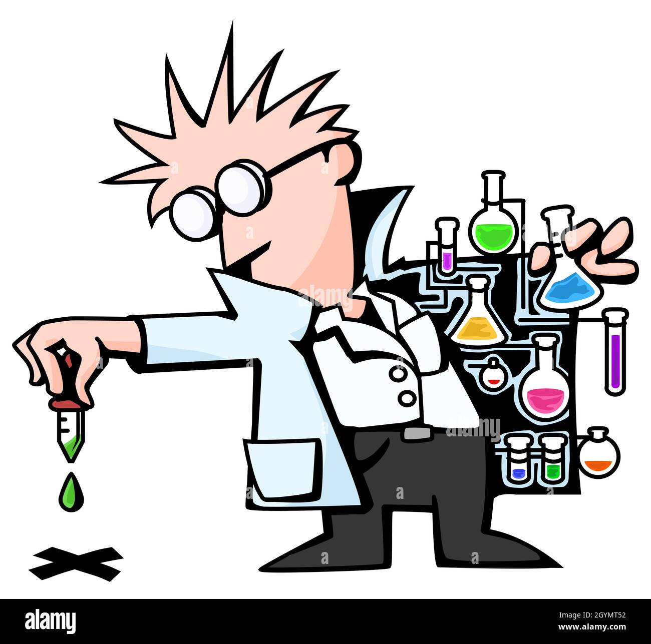 Scientist Cartoon Drawing Scientist Cartoon Drawing