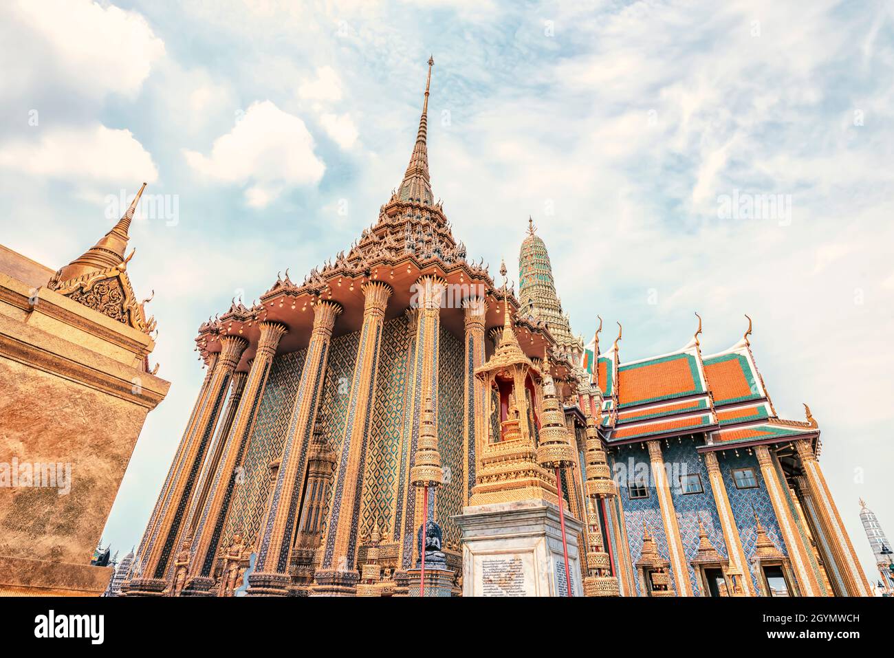 Grand Palace in Bangkok city, Thailand Stock Photo