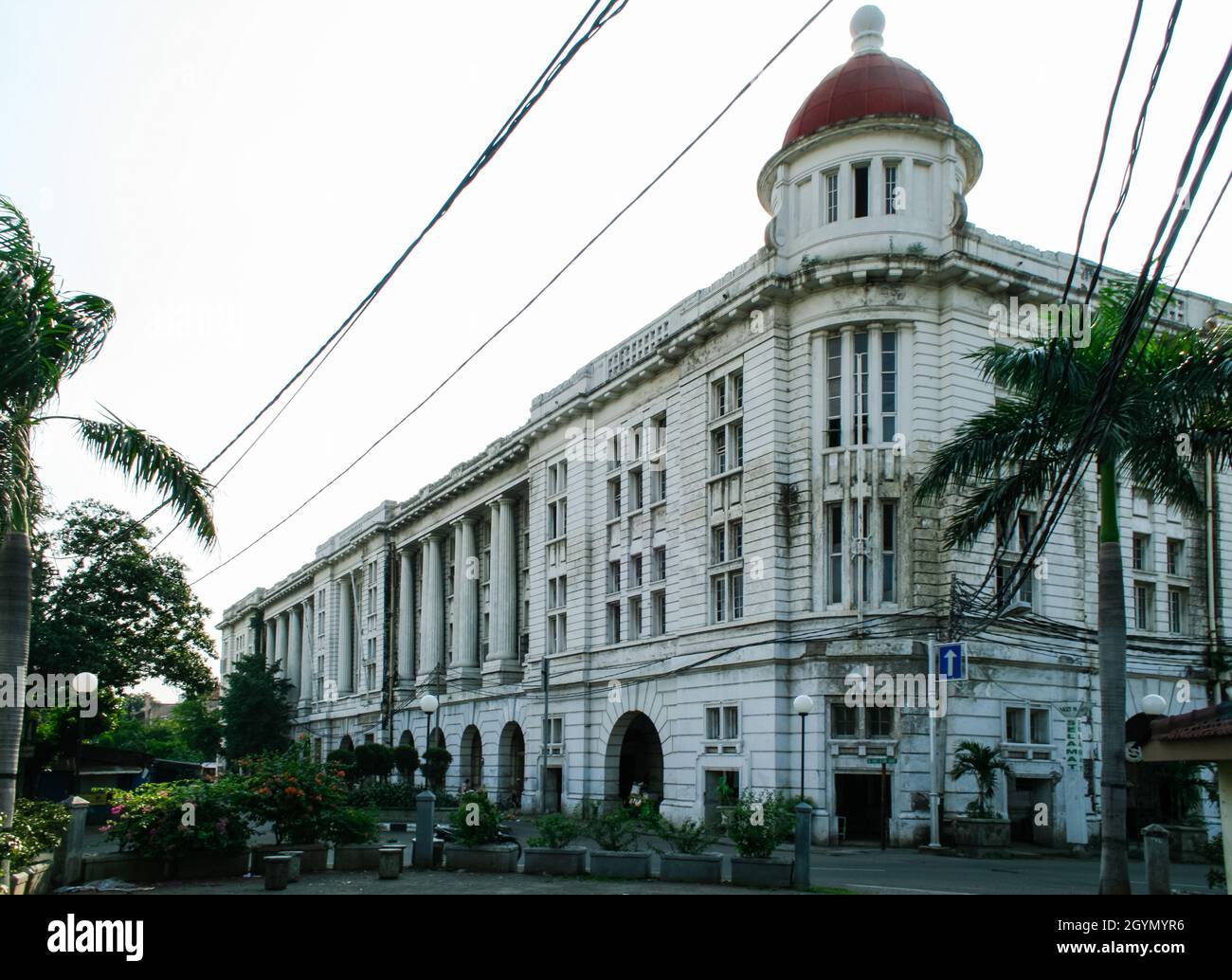 An old building in Kota Tua area, Jakarta. Kota Tua was the center of