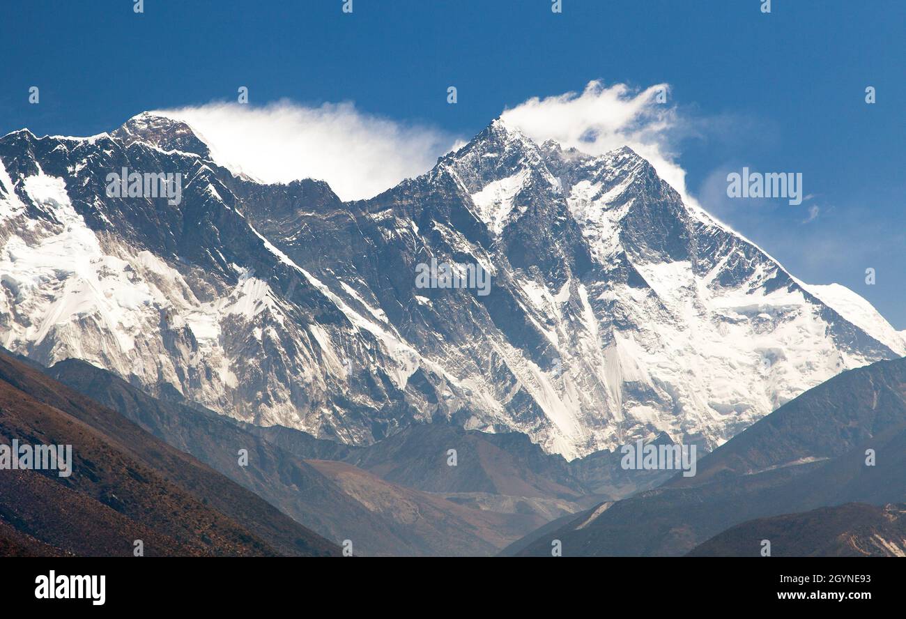 Mount Everest Lhotse Gesicht