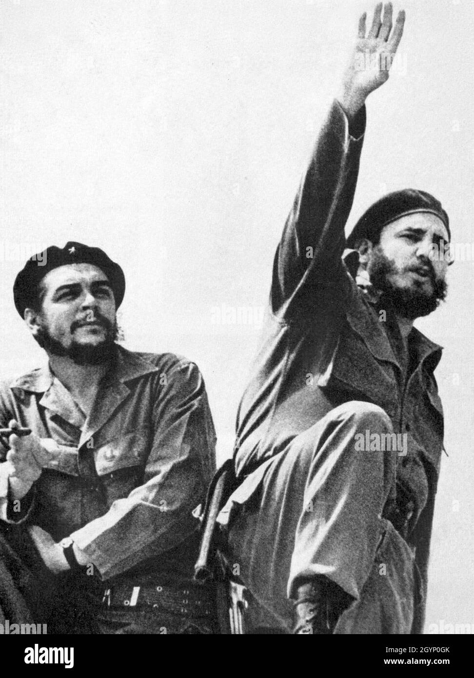 Che Guevara and Fidel Castro Stock Photo