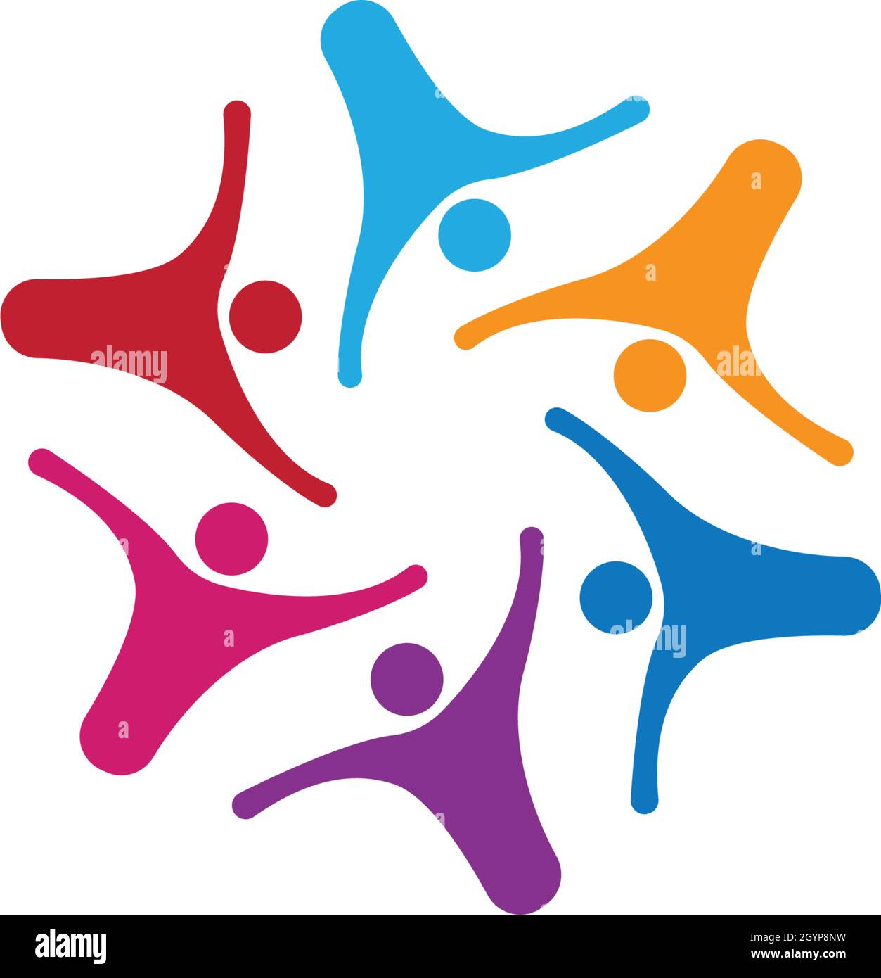 Leadership, success, and teamwork concept Stock Vector Image & Art - Alamy