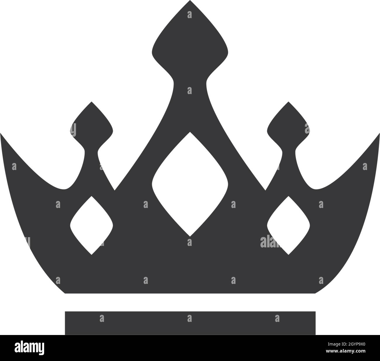 Crown Logo Template vector illustration Stock Vector Image & Art - Alamy