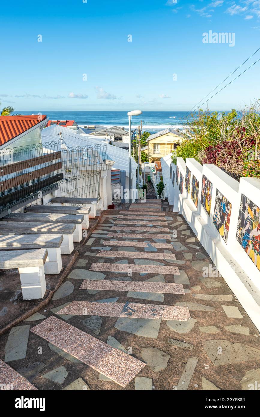 Place of worship La croix des Pêcheurs at Terre Sainte at Reunion