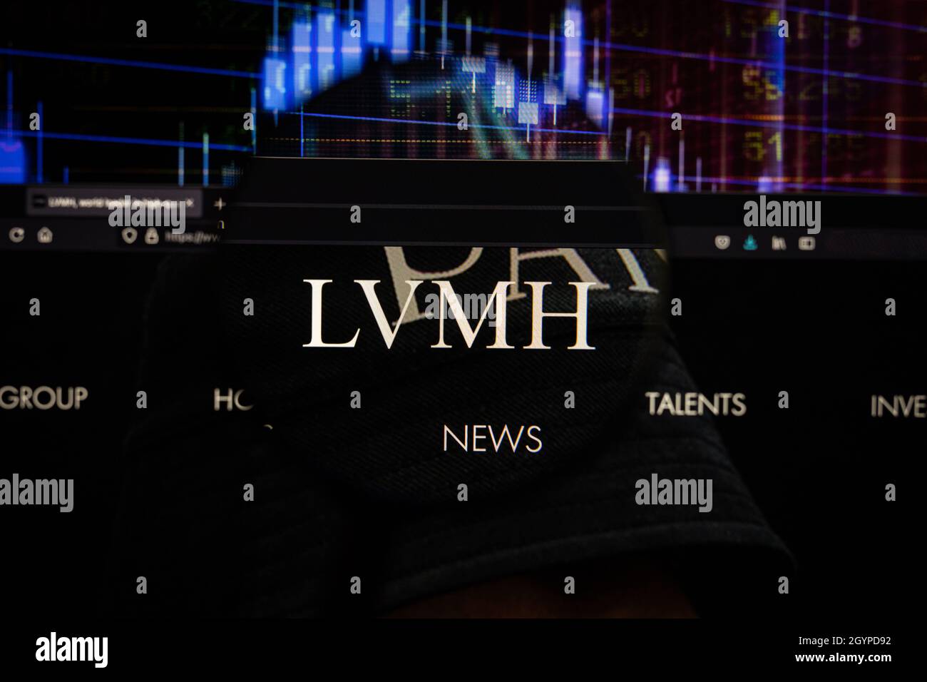 LVMH Luxury Goods Company Logo Editorial Photography - Image of commercial,  icon: 114219132