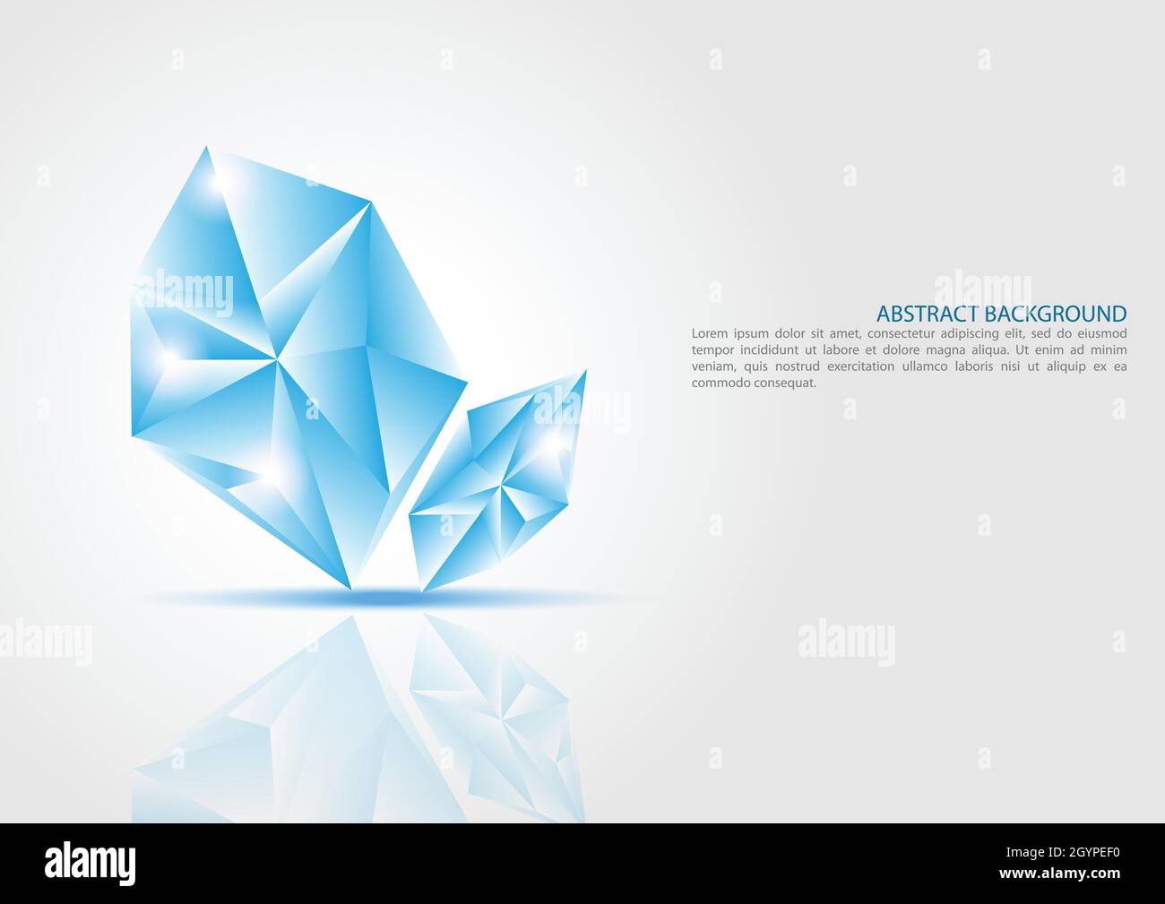 Diamond theme abstract vector background Stock Vector