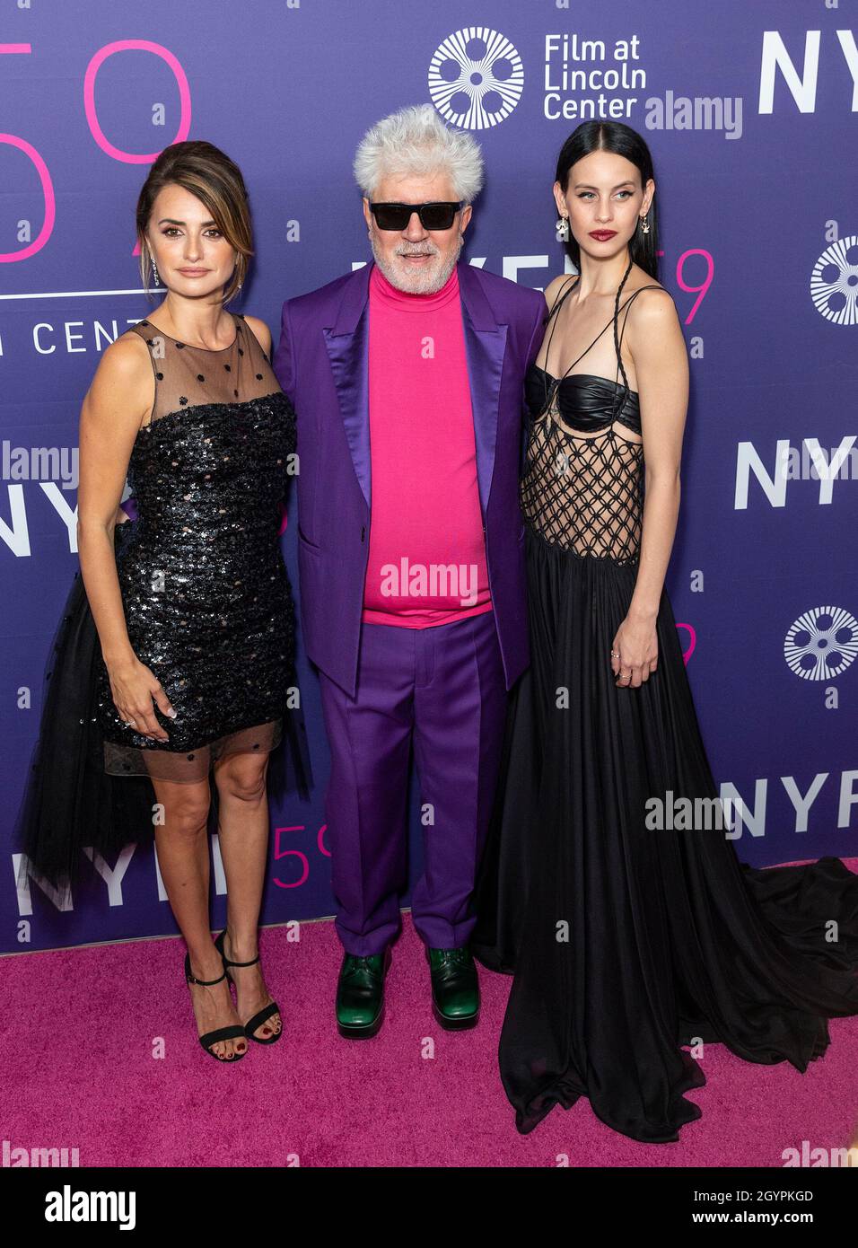 New York, USA. 08th Oct, 2021. Actress Penelope Cruz wearing dress by