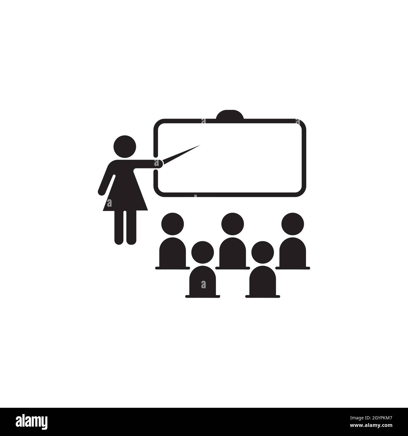Training Vector icon design illustration Template Stock Photo - Alamy