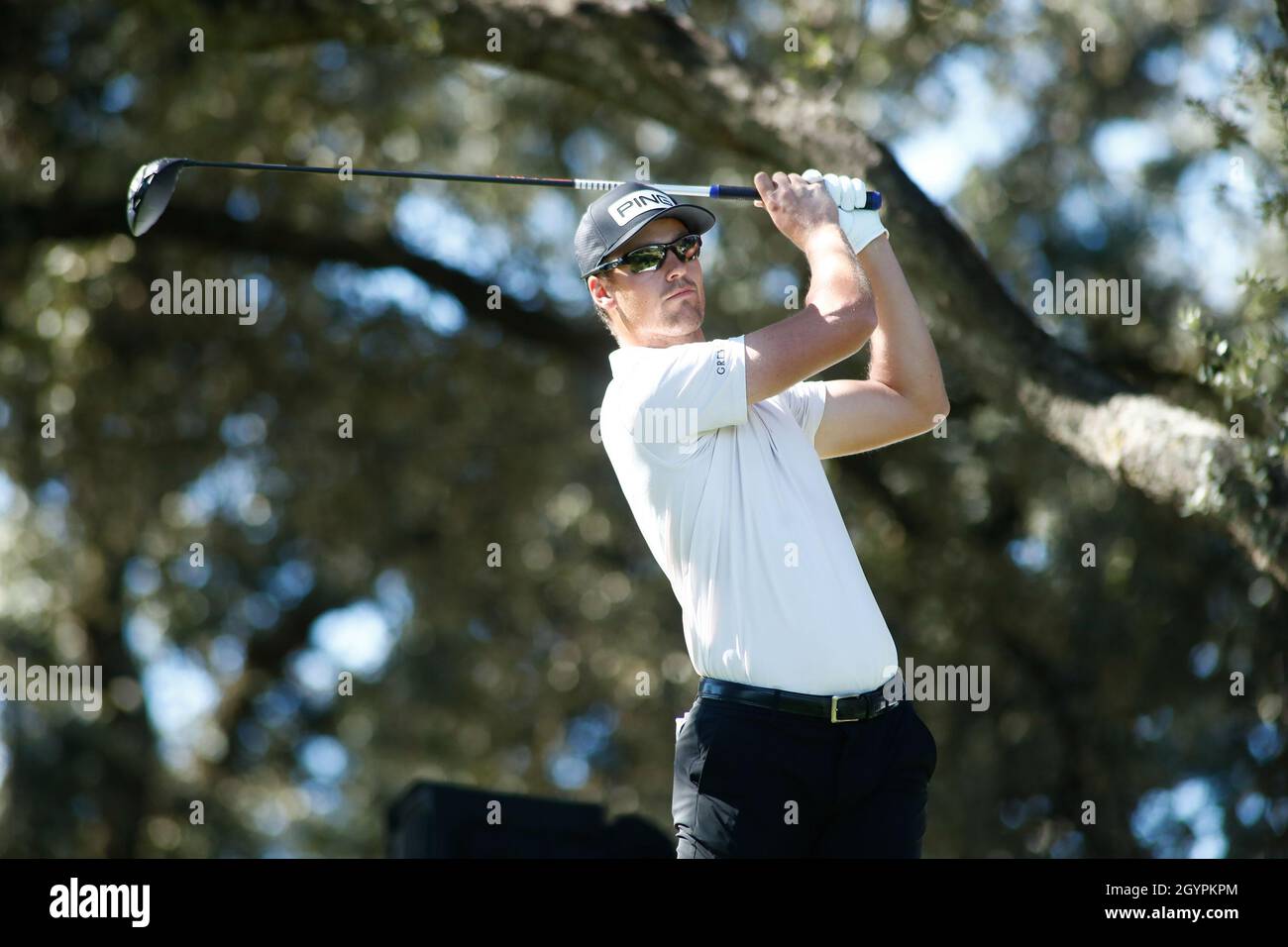 Madrid, Spain. 08th Oct, 2021. Victor Perez of France during the 2021 Acciona Open de Espana, Golf European Tour, Spain Open, on October 8, 2021 at Casa de Campo in Madrid, Spain - Photo: Oscar Barroso/DPPI/LiveMedia Credit: Independent Photo Agency/Alamy Live News Stock Photo