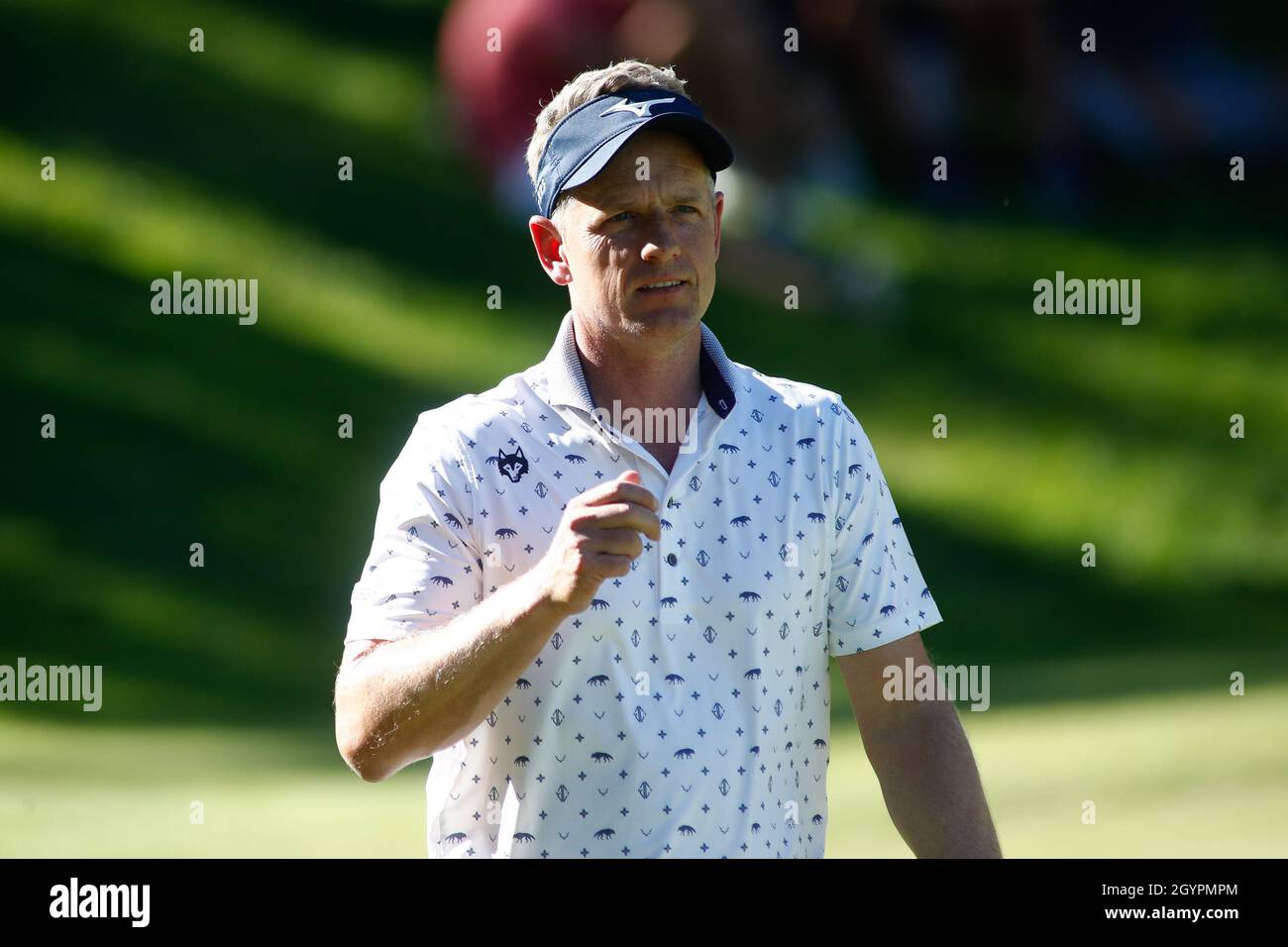 Madrid, Spain. 08th Oct, 2021. Luke Donald of England during the 2021 Acciona Open de Espana, Golf European Tour, Spain Open, on October 8, 2021 at Casa de Campo in Madrid, Spain - Photo: Oscar Barroso/DPPI/LiveMedia Credit: Independent Photo Agency/Alamy Live News Stock Photo