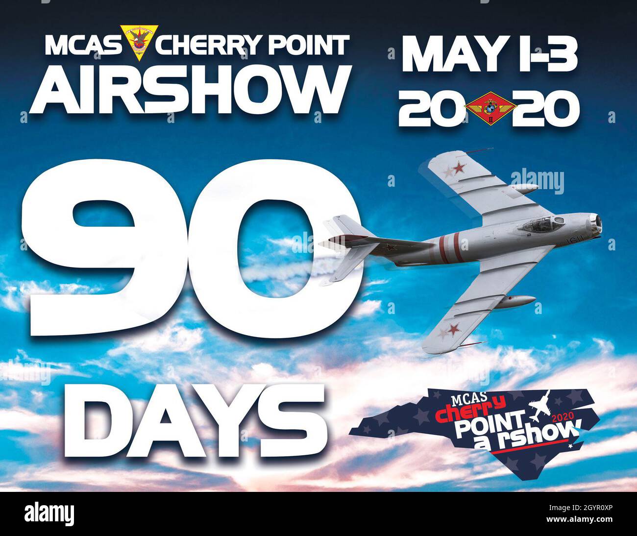 Mark your calendars for the 2020 Marine Corps Air Station Cherry Point