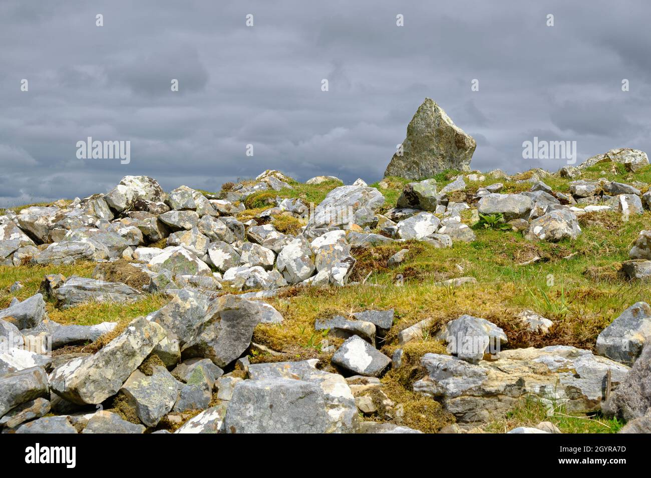 One Standing Stone Stock Photo