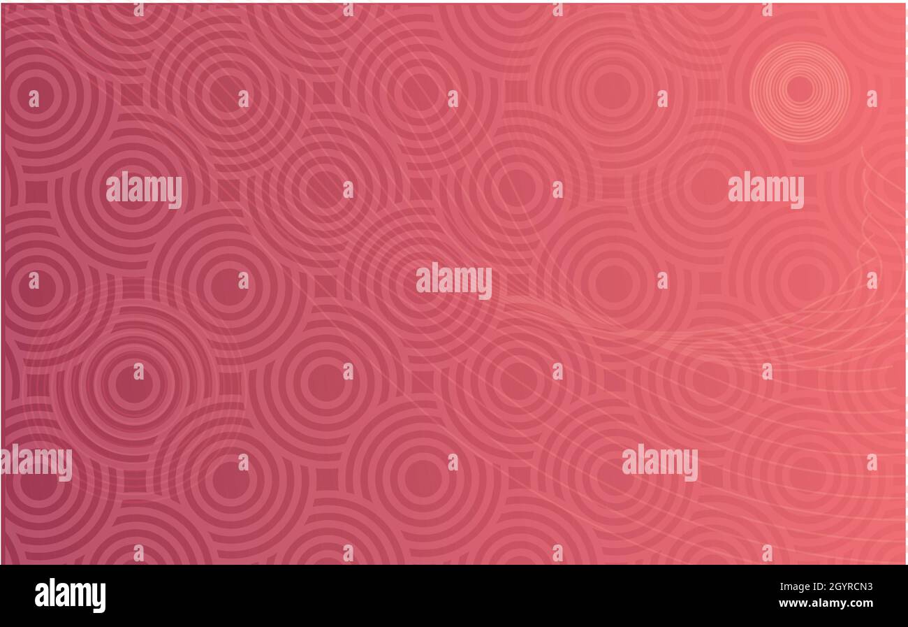 An abstract design of circle and pattern background Stock Vector Image ...