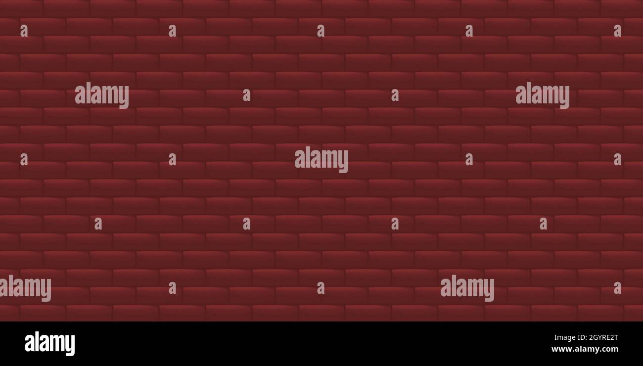 Abstract background brown colorful brick wall building interior decoration texture wallpaper backdrop technology pattern seamless vector illustration Stock Vector