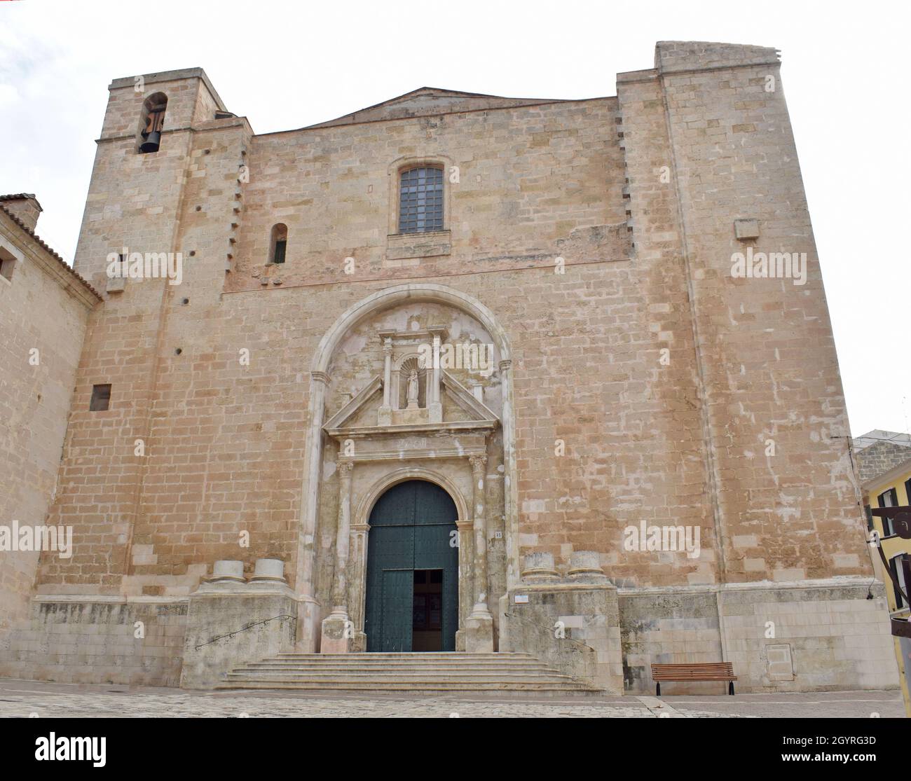 Iglesia del Carmen in Mahon Menorca Balearic Islands Spain Stock Photo
