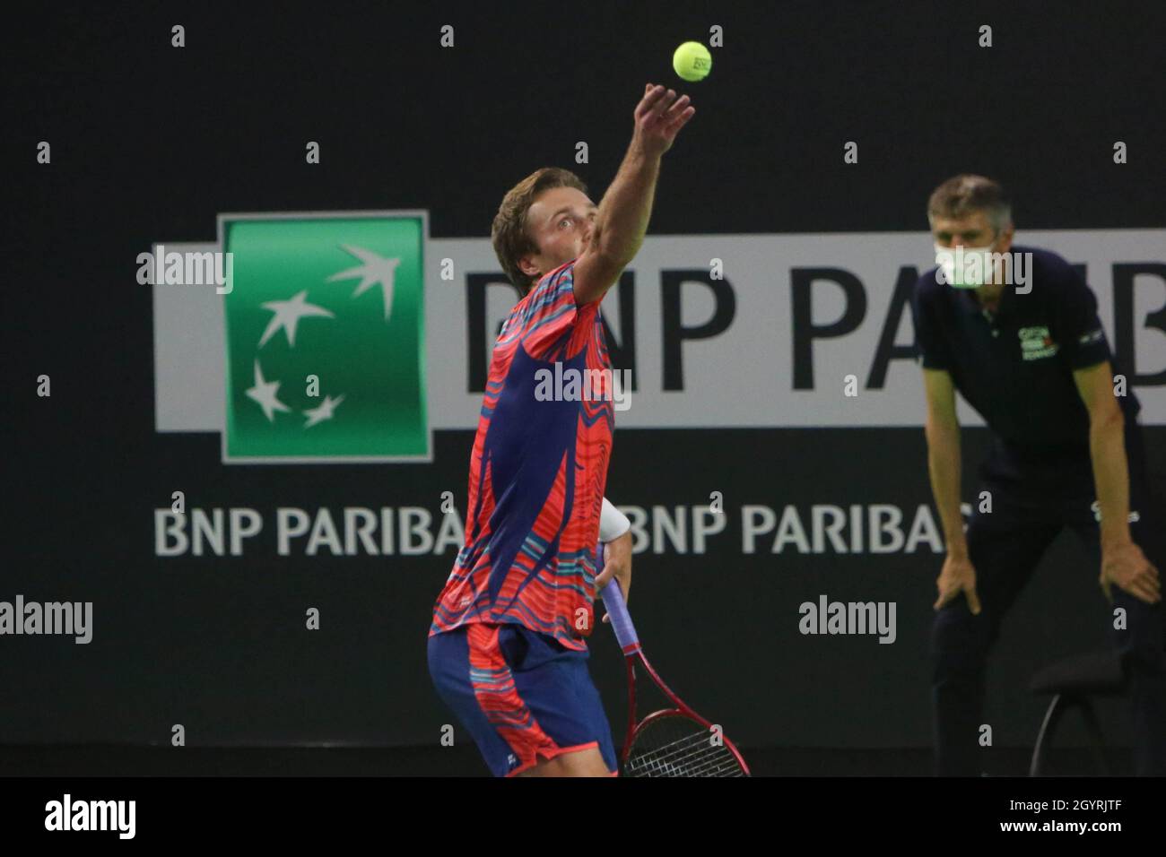 Liam Broady of United Kingdom 8eme Finale during the Open de
