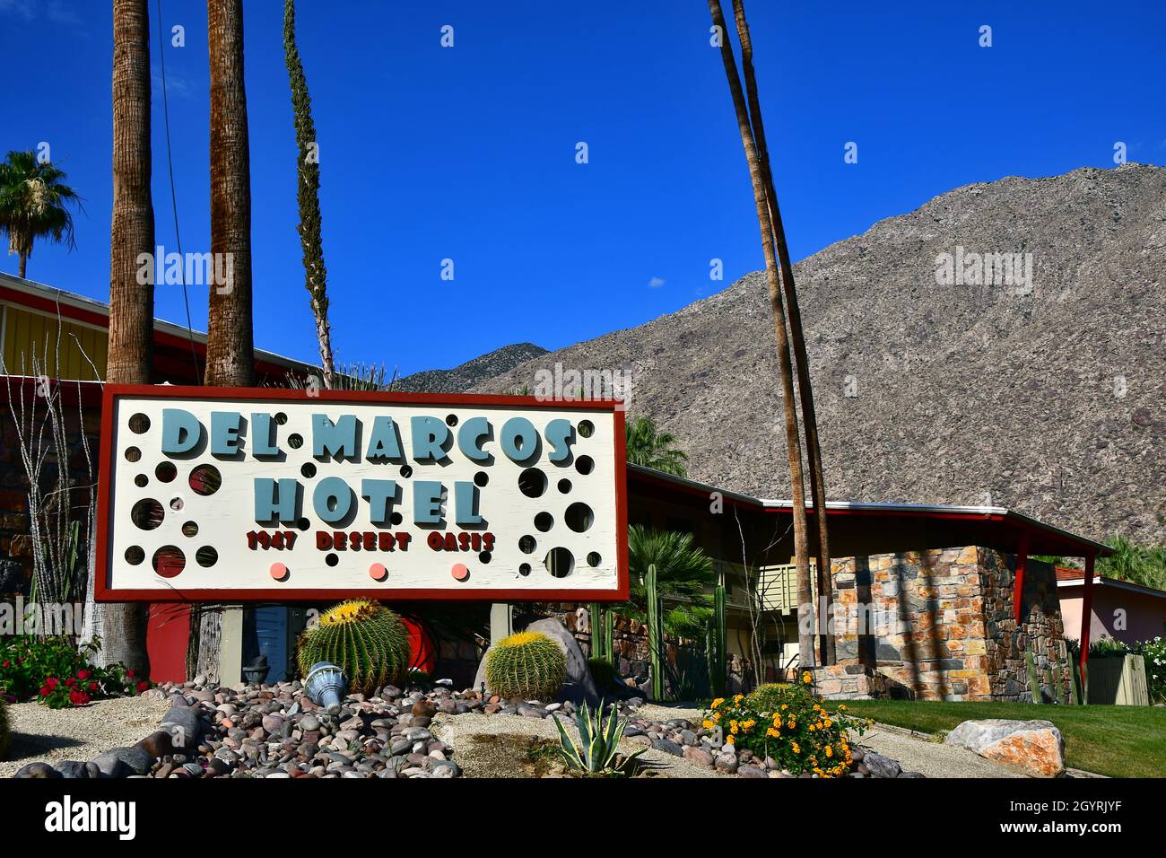 Palm Springs California Stock Photo