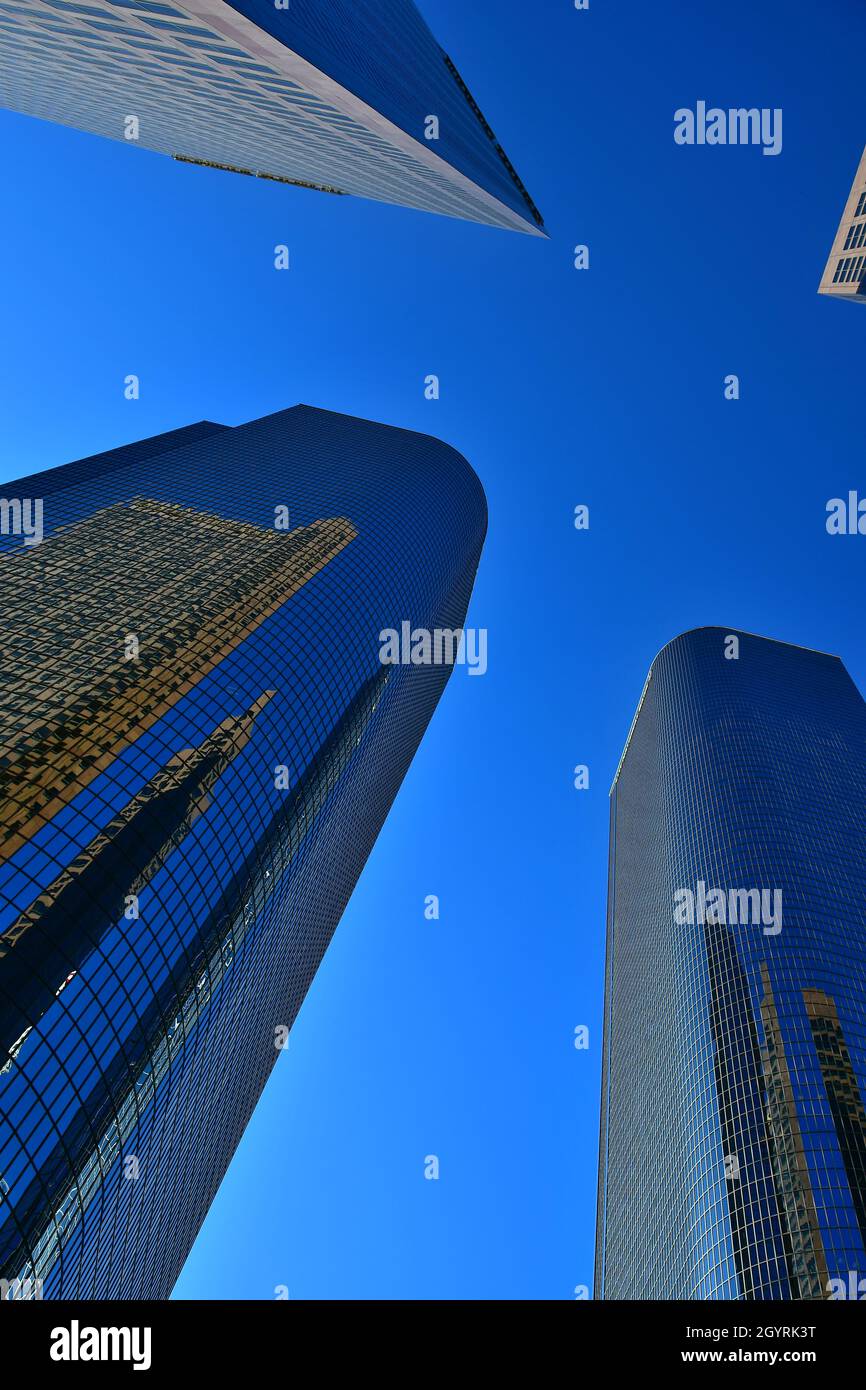 Los Angeles California Skyscrapers Stock Photo
