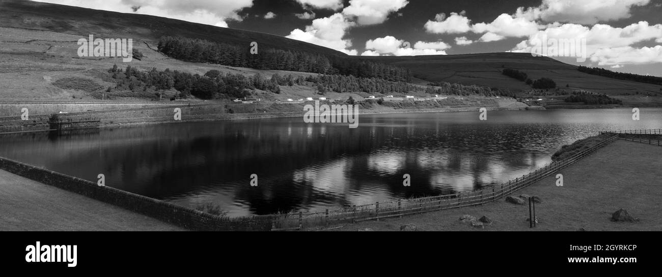 The Woodhead Reservoir, Longdendale, Derbyshire, England Stock Photo