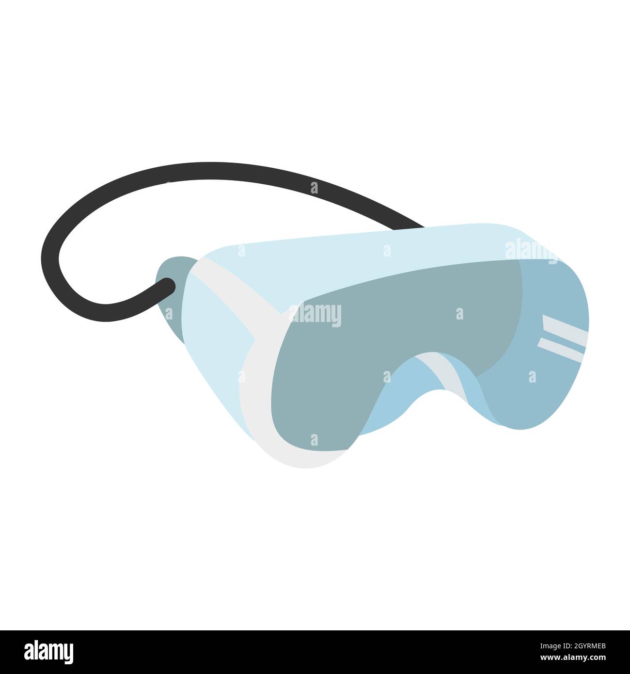 welding goggles vector drawing, illustration design Stock Vector Image