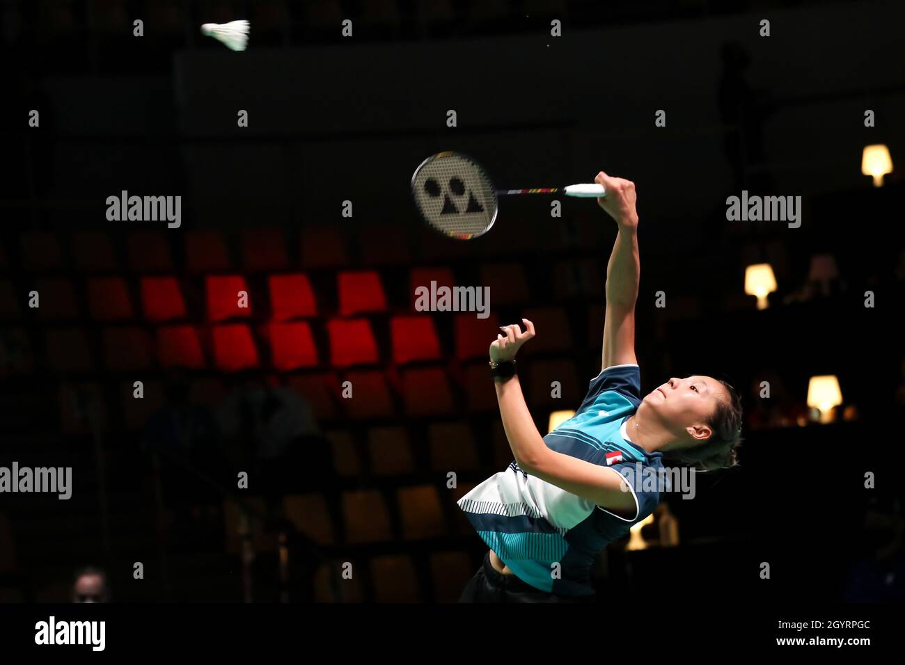 Aarhus, Denmark. 9th Oct, 2021. Canadau0027s Zhang Wenyu competes in 